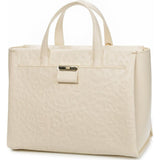 Cavalli Class Chic Spotted Calfskin Handbag Elegance