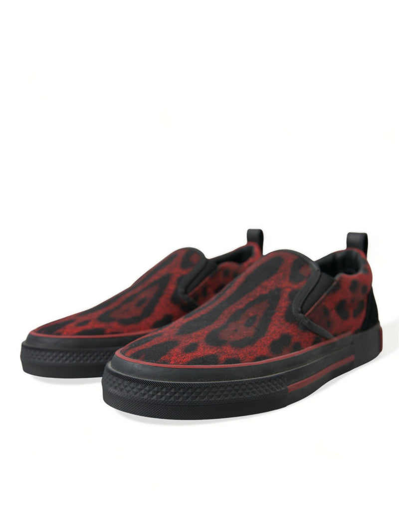 Dolce & Gabbana Elegant Leopard Loafers Sneakers Fusion