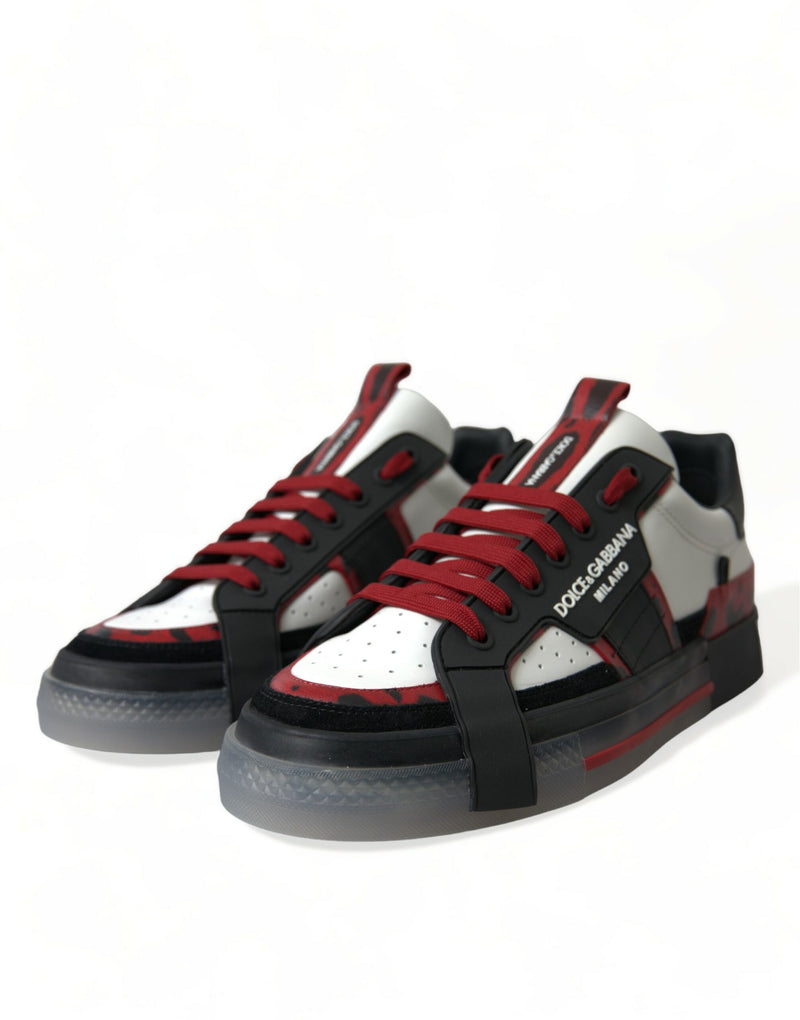 Dolce & Gabbana Multicolor Custom 2.Zero Leather Sneakers