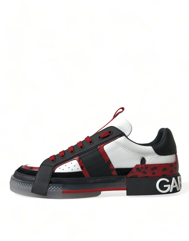 Dolce & Gabbana Multicolor Custom 2.Zero Leather Sneakers