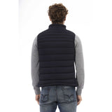 Baldinini Trend Blue Polyester Men Vest