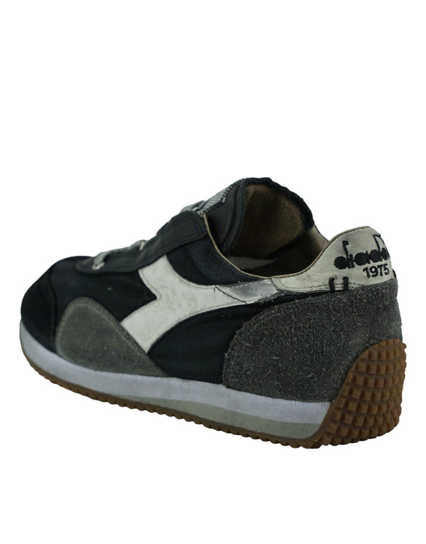 Diadora Chic Canvas and Suede Designer Sneakers