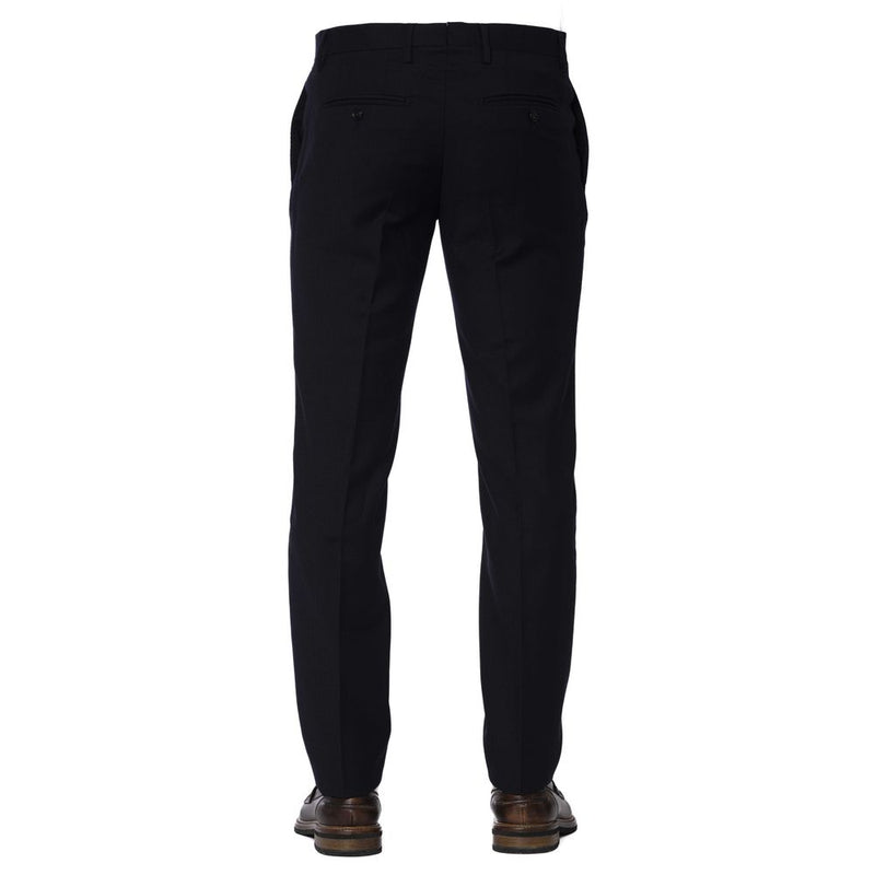 Trussardi Blue Wool Men Trouser