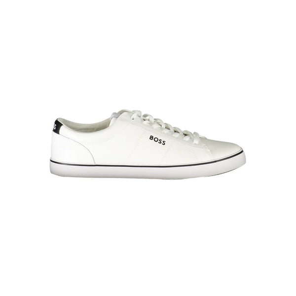 Hugo Boss Jodie Ten White Lace-Up Sneakers