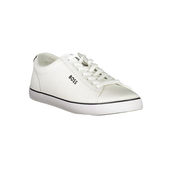 Hugo Boss Jodie Ten White Lace-Up Sneakers