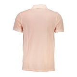 Hugo Boss Pink Cotton Men Polo Shirt