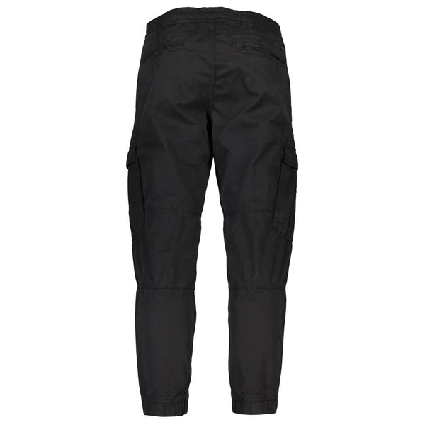 Hugo Boss Black Cotton Men's Trouser