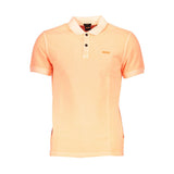 Hugo Boss Orange Cotton Men Polo