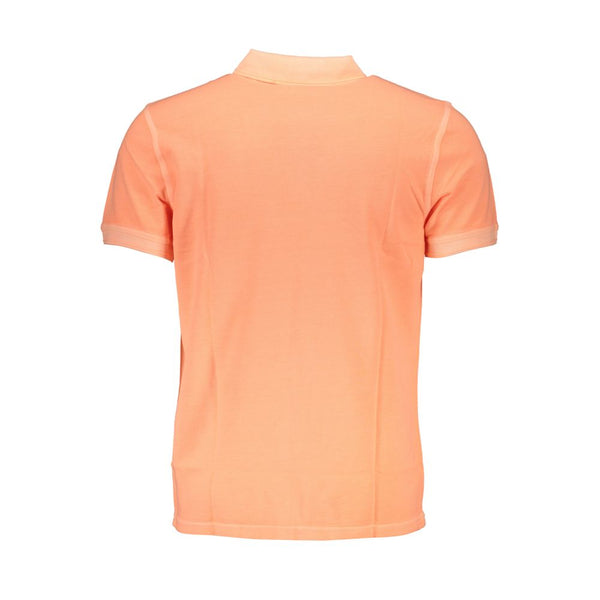 Hugo Boss Orange Cotton Men Polo