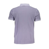 Hugo Boss Purple Cotton Men Polo Shirt