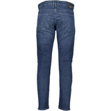 Hugo Boss Blue Cotton Men Jeans