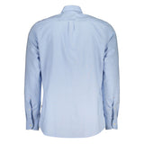 Hugo Boss Light Blue Cotton Men Shirt