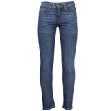 Hugo Boss Blue Cotton Men Jeans