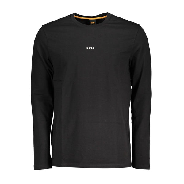 Hugo Boss Sleek Cotton Blend Long Sleeve Tee