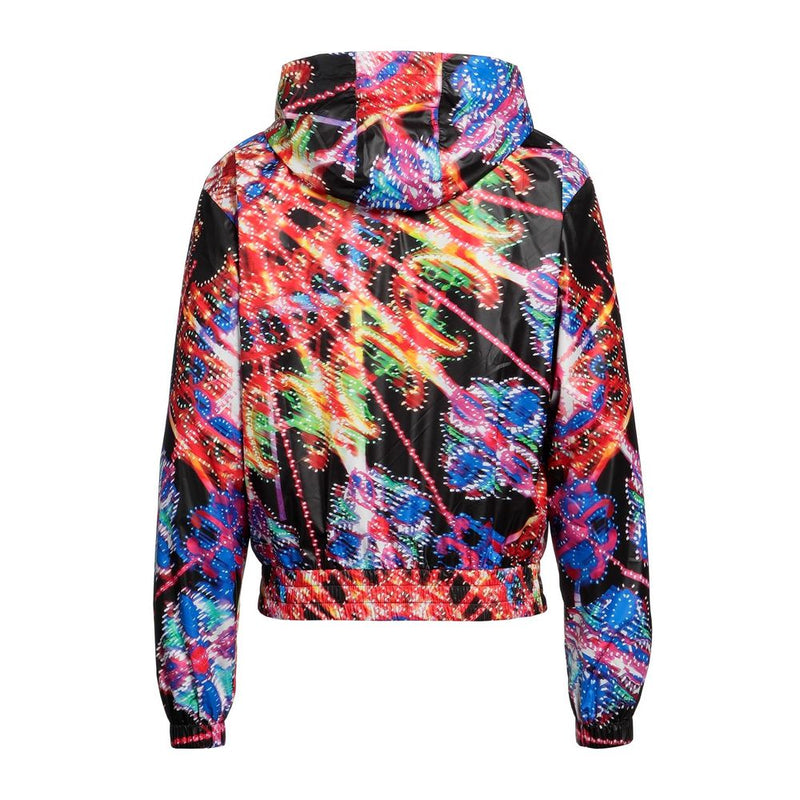 Dolce & Gabbana Chic Multicolor Nylon Statement Jacket