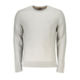 Hugo Boss Gray Wool Men Sweater