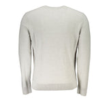 Hugo Boss Gray Wool Men Sweater