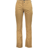 Hugo Boss Brown Cotton Men Pant