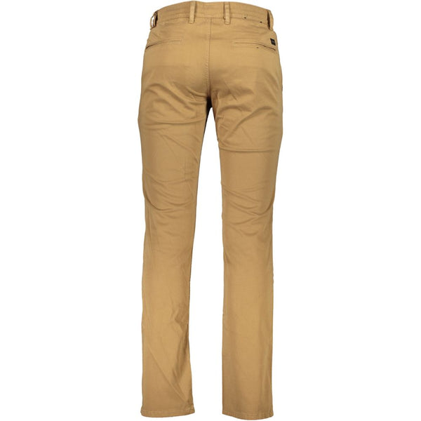 Hugo Boss Brown Cotton Men Pant