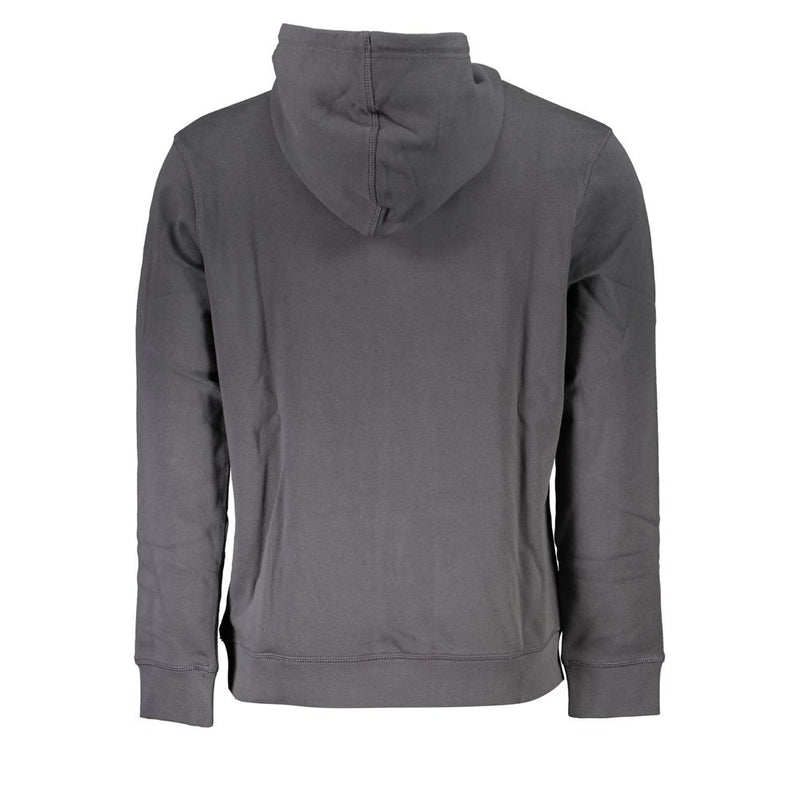 Hugo Boss Gray Cotton Men Sweatshirt