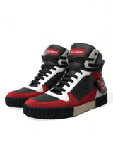 Dolce & Gabbana Debonair Calfskin High-Top Sneakers