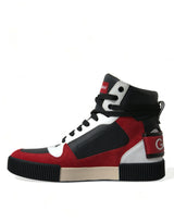 Dolce & Gabbana Debonair Calfskin High-Top Sneakers