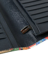 Dolce & Gabbana Elegant Multicolor Leather Bifold Wallet