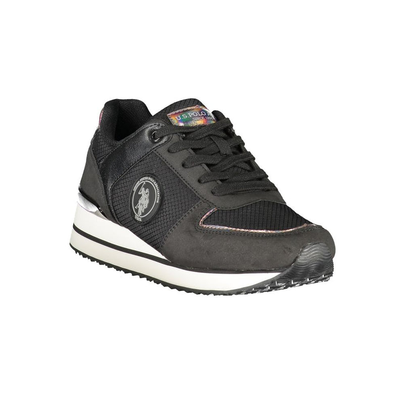 U.S. POLO ASSN. Black Polyester Women Sneaker