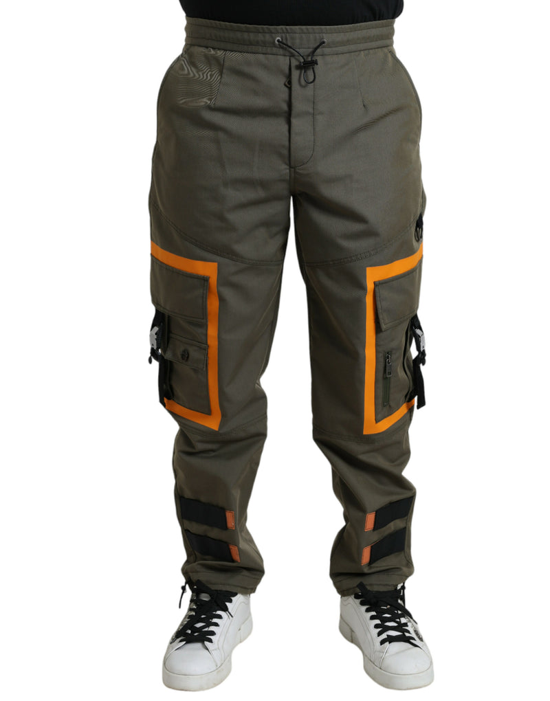 Dolce & Gabbana Elegant Cargo Cotton Blend Joggers