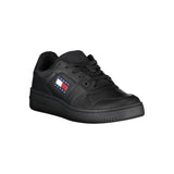 Tommy Hilfiger Chic Black Lace-Up Sneakers