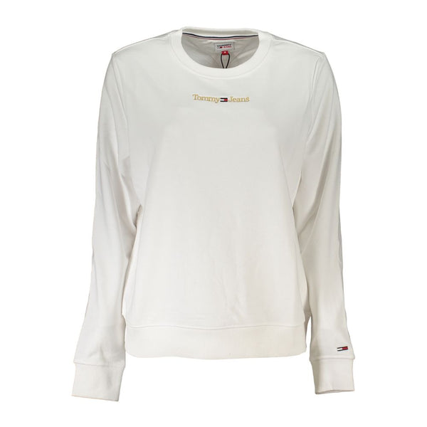 Tommy Hilfiger White Cotton Women's Sweater