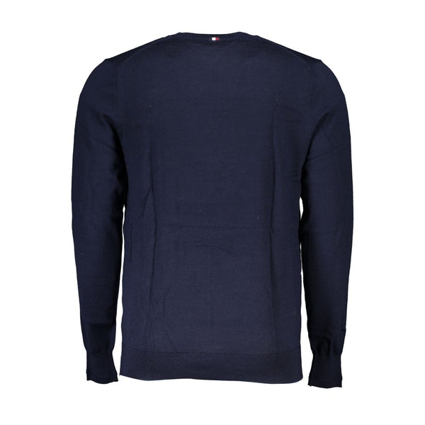 Tommy Hilfiger Blue Merino Men Sweater