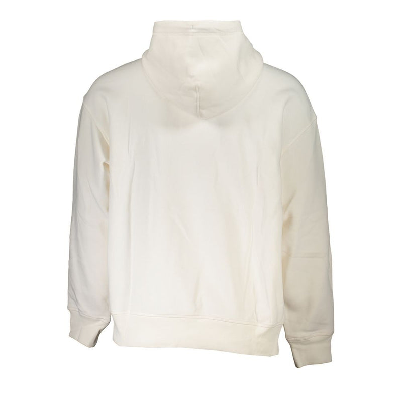 Tommy Hilfiger White Cotton Men Sweater