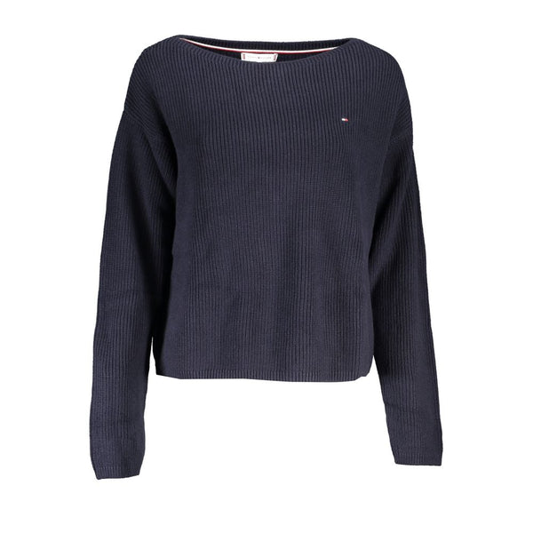 Tommy Hilfiger Blue Cotton Women Sweater