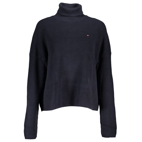 Tommy Hilfiger Blue Cotton Women Sweater