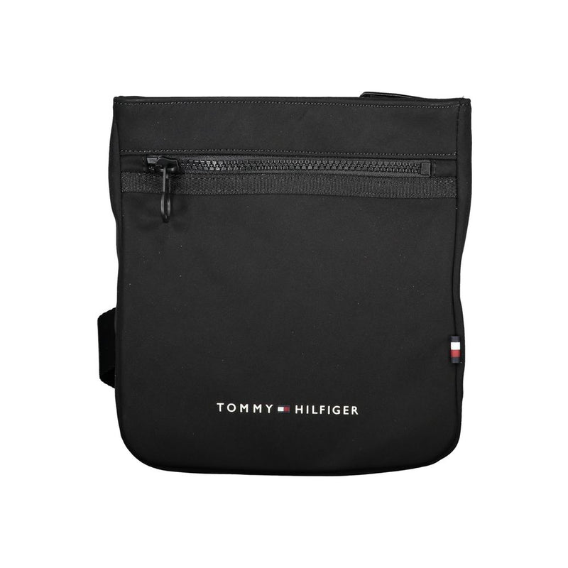 Tommy Hilfiger Black Polyester Mens Shoulder Bag