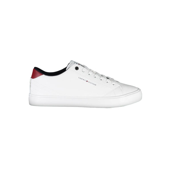 Tommy Hilfiger Eco-Conscious Lace-Up Sneakers with Contrast Details