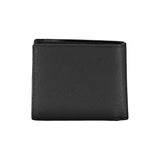 Tommy Hilfiger Black Leather Men Wallet