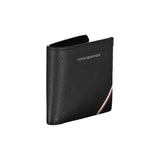 Tommy Hilfiger Black Leather Men Wallet