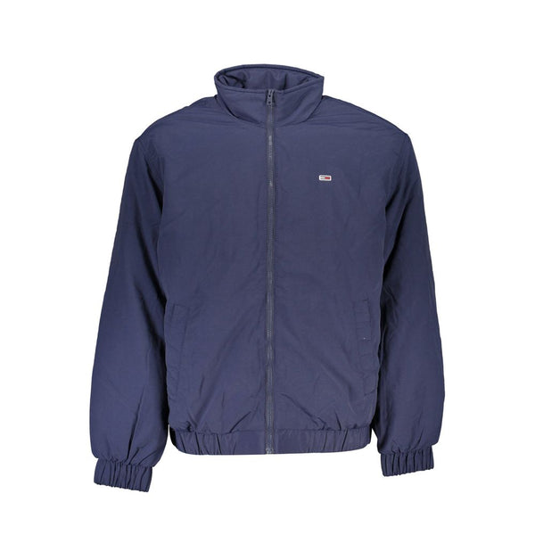 Tommy Hilfiger Sleek Recycled Nylon Blue Jacket