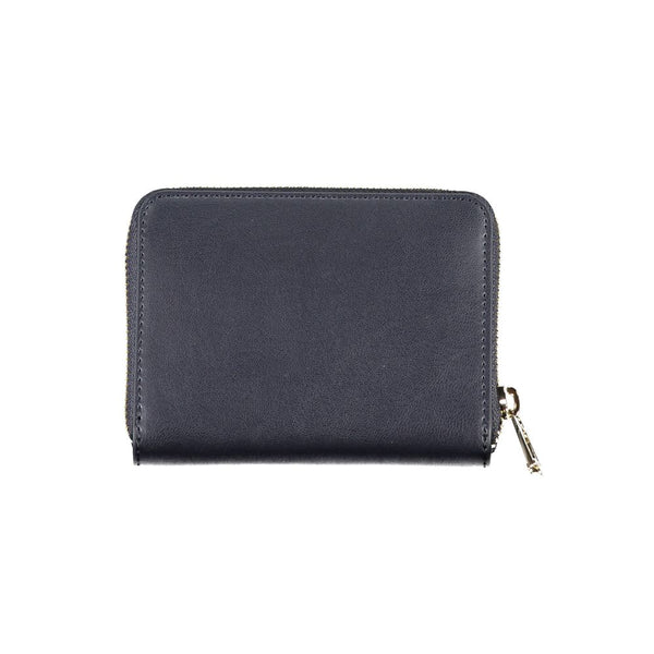 Tommy Hilfiger Elegant Blue Polyethylene Wallet for Women