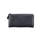 Tommy Hilfiger Elegant Blue Zip-Around Wallet