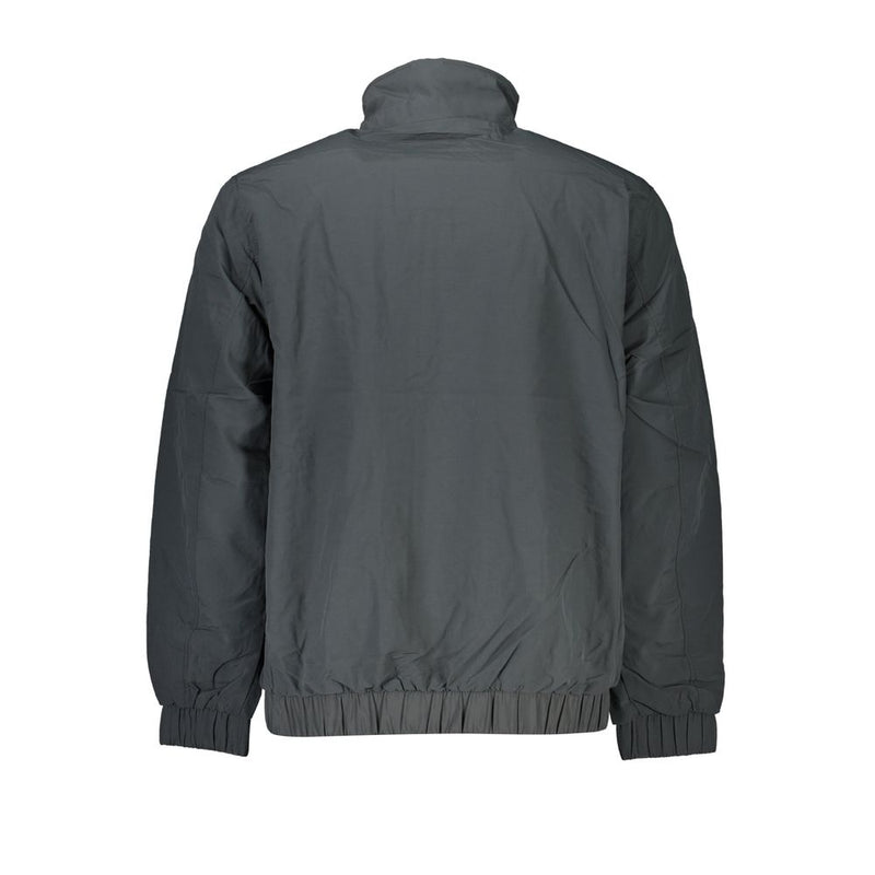 Tommy Hilfiger Sleek Gray Recycled Nylon Jacket