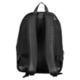 Tommy Hilfiger Elegant Urban Black Backpack with Laptop Compartment