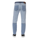 Trussardi Jeans Blue Cotton Men Jeans