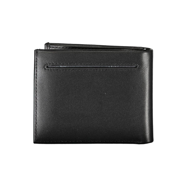 Calvin Klein Sleek Leather Bi-Fold Wallet with RFID Block