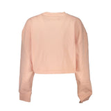 Calvin Klein Chic Pink Fleece Crew Neck Sweatshirt