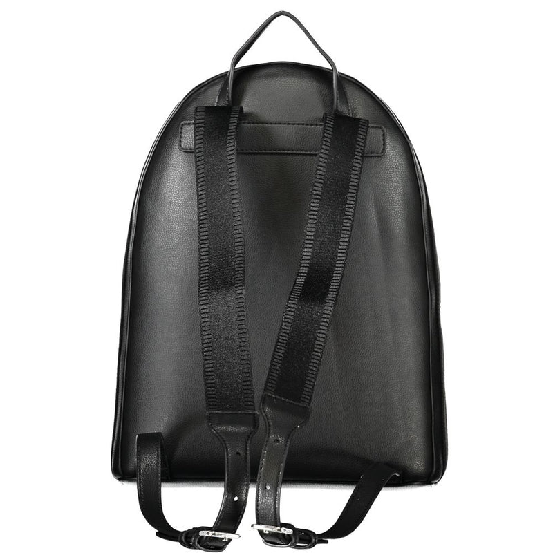 Tommy Hilfiger Chic Eco-Conscious Black Backpack