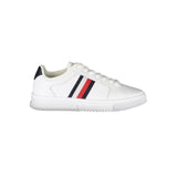 Tommy Hilfiger Sleek White Sneakers with Contrast Detail