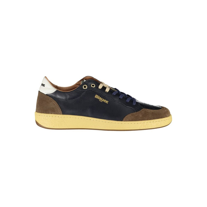 Blauer Sleek Sports Sneakers with Elegant Contrast Details